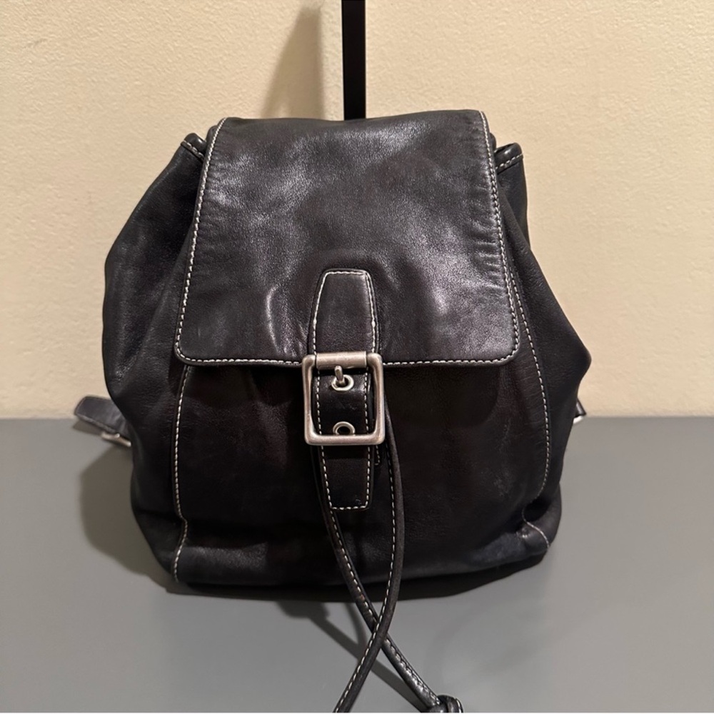 Coach Vintage Legacy Drawstring Backpack
(2004) style 9569 Y2K